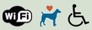 WIFI, pet friendly, and handicapped accessible